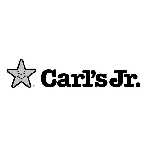 Carl’s Jr Logo Black and White (1) – Brands Logos