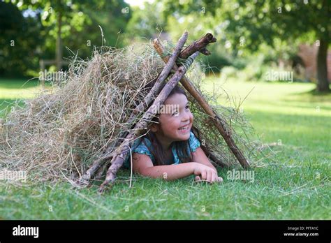 Girl in bivouac shelter Stock Photo - Alamy