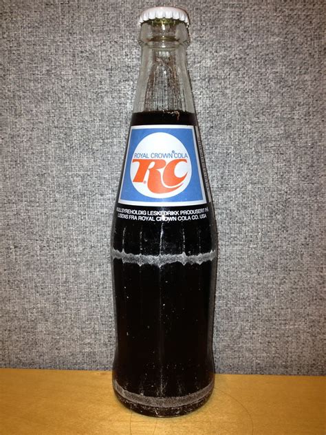 Norwegian RC Cola Vintage Glass Bottle | Now that one is a r… | Flickr
