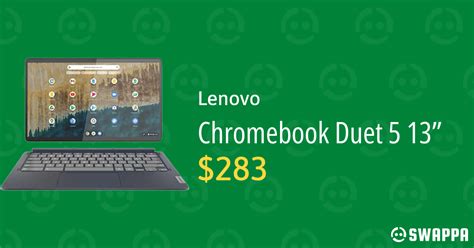 Lenovo Chromebook Duet 5 13” - Navy Blue, 128GB, 8GB - LXDD64627 - Swappa