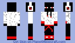 red enderman Minecraft Skin