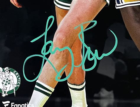 Larry Bird Signed Celtics 8x10 Photo (JSA & Bird) | Pristine Auction