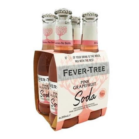 Fever Tree Pink Grapefruit Soda – Fine-O-Wine ( Organic & Natural Wines )