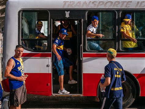 La Boca. Fans Arriving At The Stadium II Photograph by Federico Borobio ...