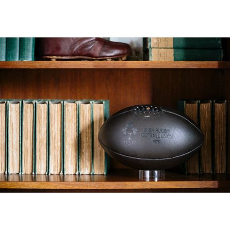 Official Ireland Rugby Vintage Leather Rugby Ball