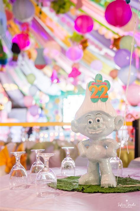 Kara's Party Ideas Rainbow Trolls Birthday Party | Kara's Party Ideas