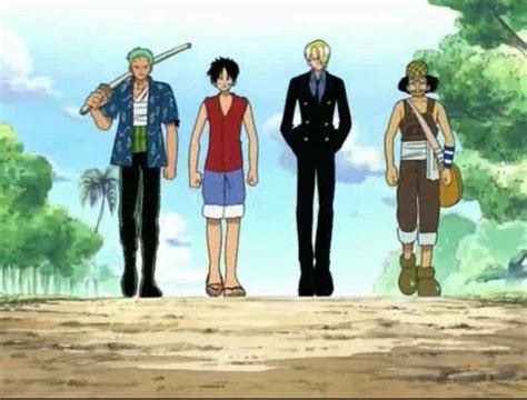 One Piece - Zoro, Captain Luffy, Sanji, Usopp | One piece pictures ...