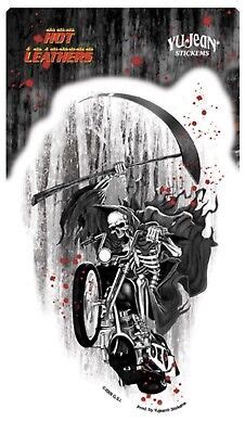 Grim Reaper Motorcycle Sticker G008S Biker Goth Harley Davidson Tattoo ...