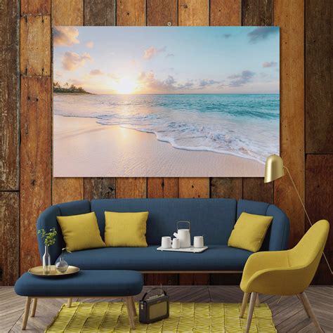 Beach Wall Art Beach Wall Decor Beach Canvas Beach Print Beach - Etsy