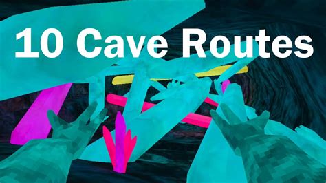 10 Intermediate-Advanced Cave Routes | Gorilla Tag - YouTube