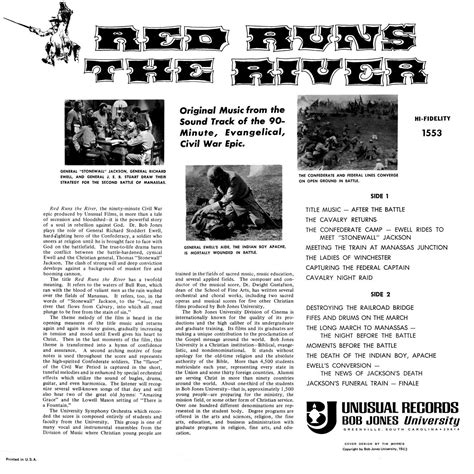 Red Runs the River – LP Cover Archive