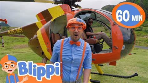 Blippi's Hawaii Helicopter Tour | Learn About Helicopters for Kids ...