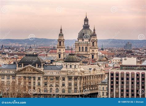 Szent Istvan Basilica Aka Saint Stephen Church in Budapest, Hung Editorial Photo - Image of ...