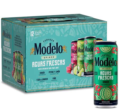 Modelo Spiked Aguas Frescas Variety Pack Flavored Malt, 46% OFF