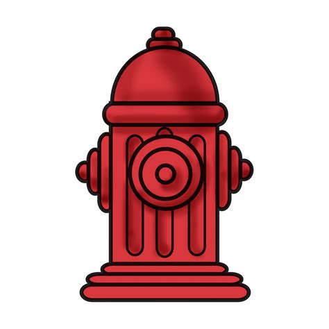 Fire Hydrant Template Fire hydrant snag em stamp | Fire hydrant, Fire hydrant craft, Fire