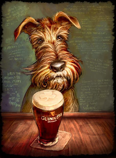 Irish Toast Painting by Sean ODaniels