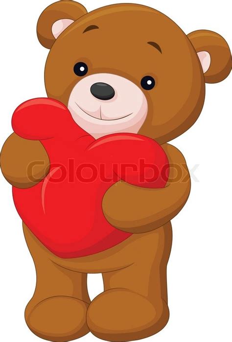 Vector illustration of Happy bear ... | Stock vector | Colourbox