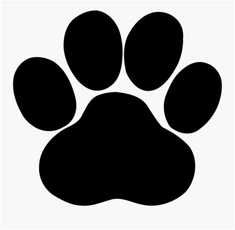 Pawprint Clipart Svg - Dog Paw Print Svg , Free Transparent Clipart - ClipartKey