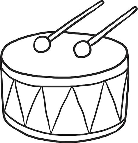 Drum Black And White Illustrations, Royalty-Free Vector Graphics & Clip Art - iStock