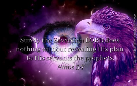 Amos 3 Verse 7 - Christian Wallpaper Free