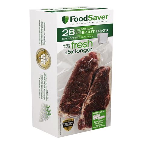 FoodSaver Vacuum Sealer Bag (Set of 28)-FSFSBF0326-DS - The Home Depot