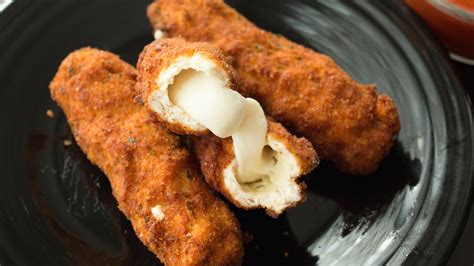 Mozzarella Stick Chicken Fries Recipe | Chicken Mozzarella Sticks