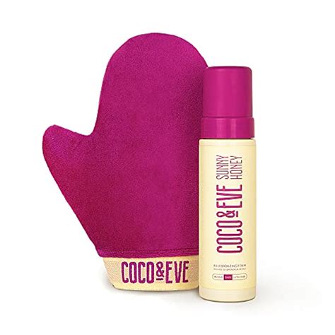 Coco & Eve Self Tanner Mousse Kit - All Natural Sunless Tanning Mousse ...