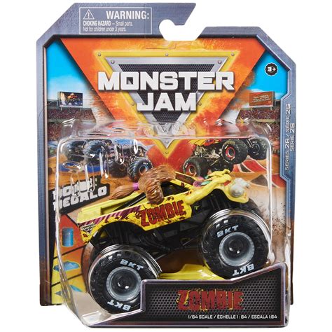 Monster Jam Zombie Toy Truck - 1:64 Scale Die-Cast - Walmart.com