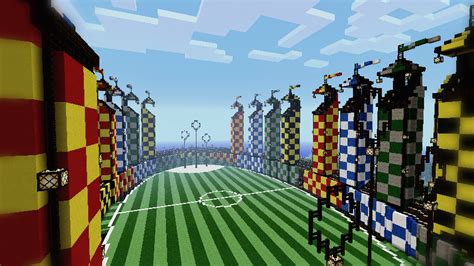 Minecraft - Quidditch Pitch by Ludolik on DeviantArt