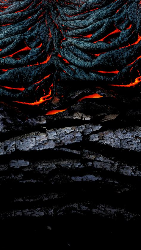 Cooling lava [2160x3840] : r/Amoledbackgrounds