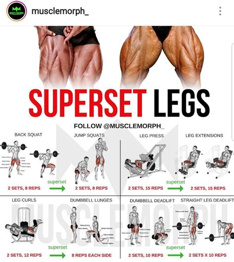 Superset Legs Day | Leg workouts for mass, Best leg workout, Leg workouts gym