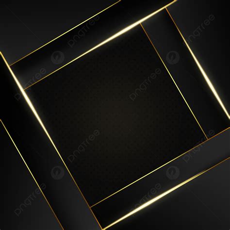 Original Simple Atmospheric Black Gold Geometric Background, Geometric Background, Black Gold ...