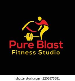 Fitness Studio Logo Fitness Logo Design Stock Vector (Royalty Free) 2208875381 | Shutterstock