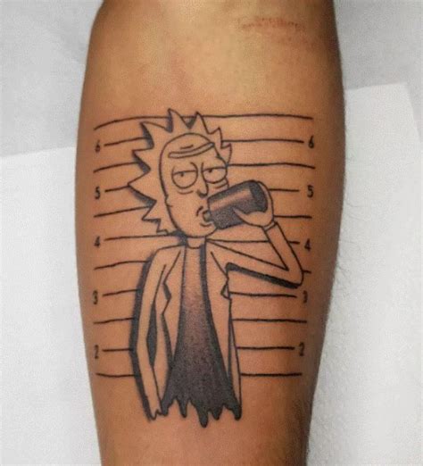 35+ Amazing Rick Sanchez Tattoos with Meanings and Ideas - Body Art Guru