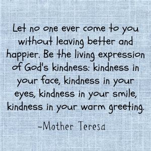 Mother Teresa On Kindness Quotes. QuotesGram