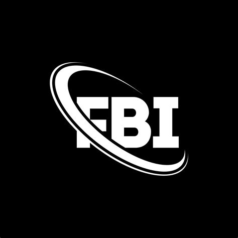 FBI logo. FBI letter. FBI letter logo design. Initials FBI logo linked ...