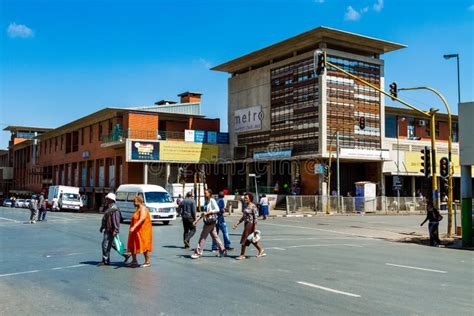 Buildings and Streets of Johannesburg Editorial Image - Image of ...