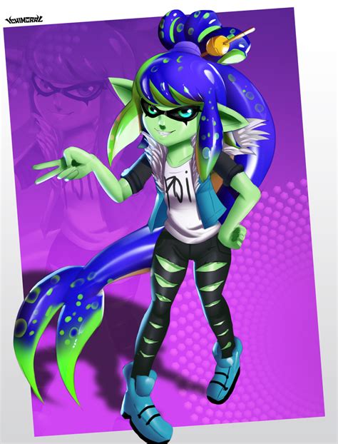 Sanitized Inkling OC Commission by Ichimoral on Newgrounds