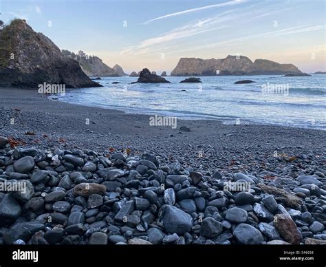 Morning sunrise on a beach Stock Photo - Alamy