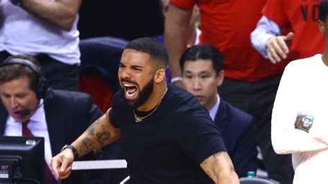 Drake's Courtside Antics During the NBA Finals