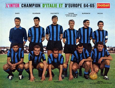 Inter, 1964/65. | Good soccer players, Football, Inter milan