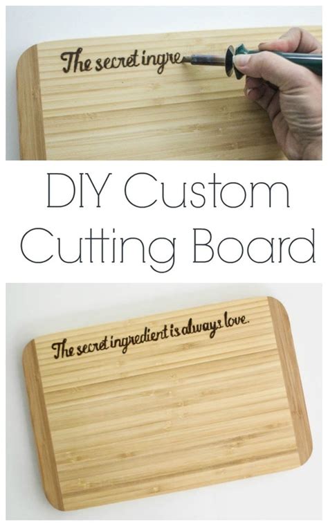 DIY custom cutting board - Lovely Etc.