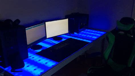 Making A Mega LED Desk | Hackaday