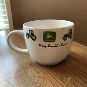 Vintage John Deere 24 Oz Large Coffee Mug Soup Bowl | eBay