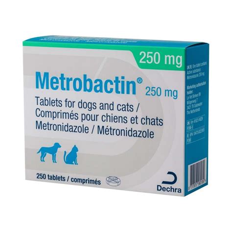 Metrobactin Tablets - 250mg Metrobactin for Dogs and Cats Metronidazole