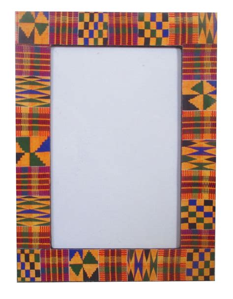 Kente Pattern and Adinkra Picture Frames - Etsy