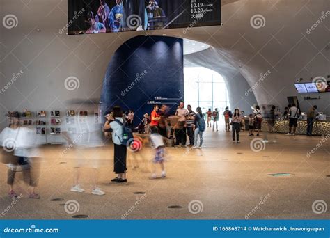 Interior View of Taichung Metropolitan Opera House Editorial Stock Image - Image of tourism ...