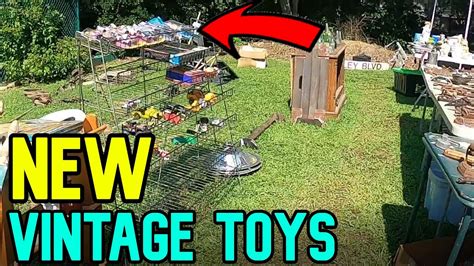 127 YARD SALE - VINTAGE TOYS FOUND! - YouTube