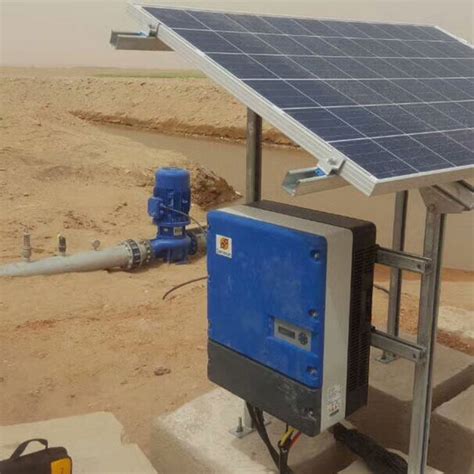 75kw DC- AC Solar Energy Water Pumping System / Solar Deep Well Pump Kit