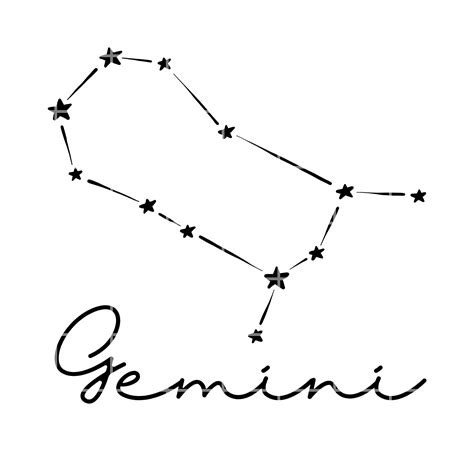 Gemini constellation svg zodiac svg astrology png Svg files | Etsy